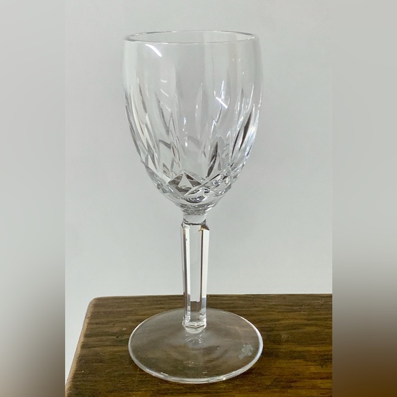 Vtg Discontinued Waterford Lead Crystal Kildare White Wine Glass - Picture 9 of 16